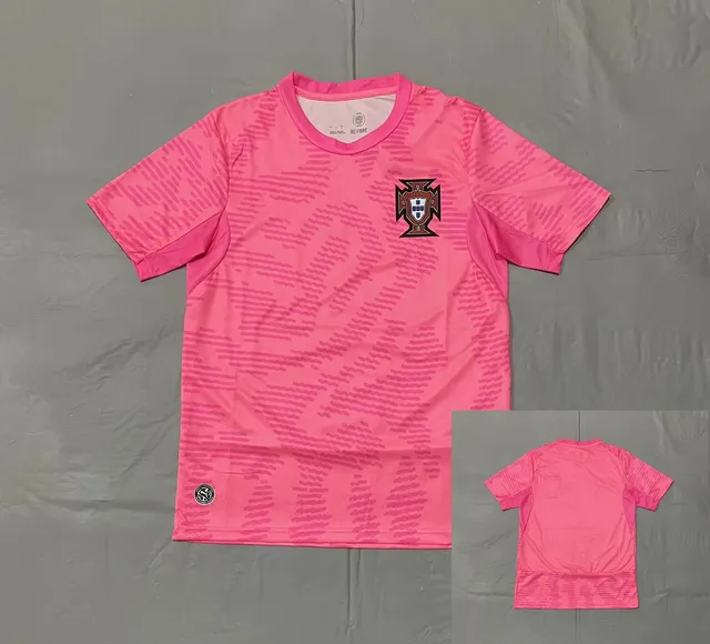 Nike Portugal National Team Jersey Pink Away Kit