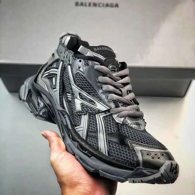 Balenciaga Triple S Mesh and Rubber