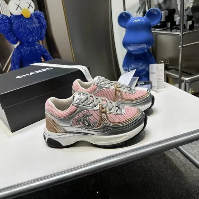 Chanel Trainer Mesh and Leather