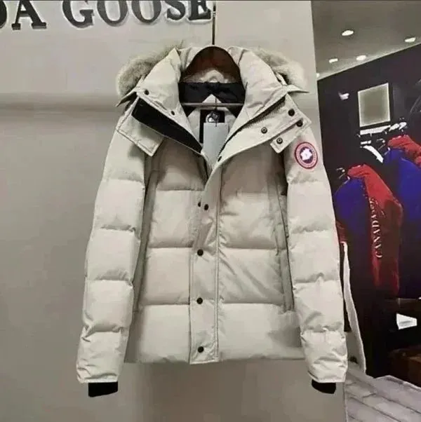 Canada Goose Expedition Parka White