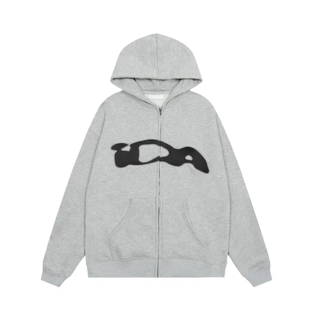 Gallery Dept. Zip-Up Hoodie Abstract Logo