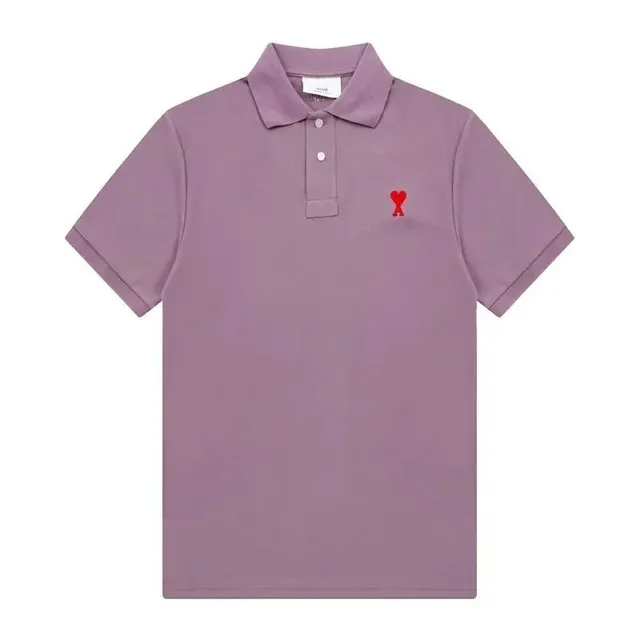 Amiri Polo Shirt Heart Logo