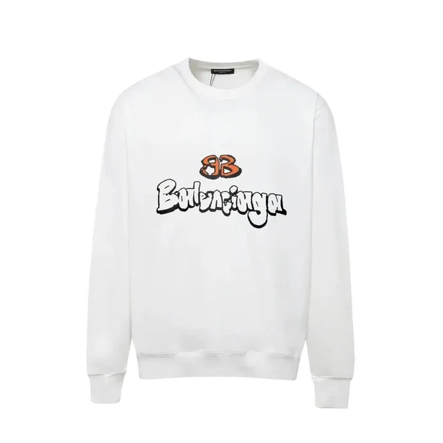 Balenciaga Crewneck Sweatshirt BB Logo Print