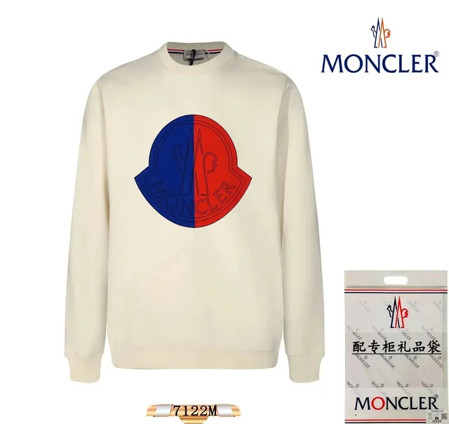 Moncler Crewneck Sweatshirt Split Logo