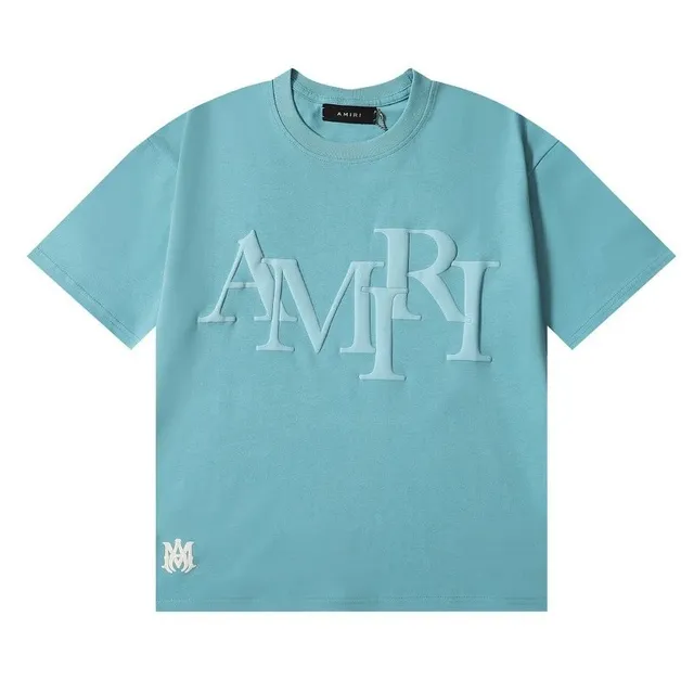 Logo T-Shirt Embroidered AMIRI