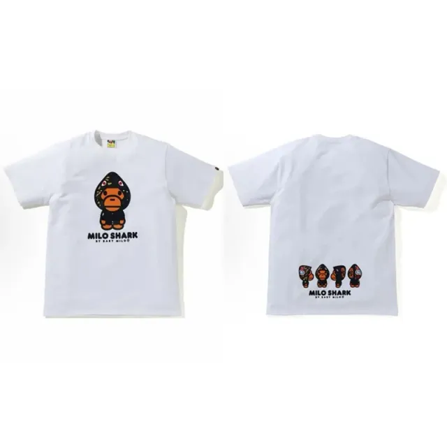 BAPE × Miu Miu Milo Shark Tee Shark Ape Graphic