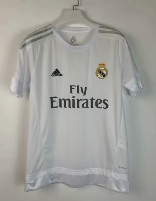 Adidas Real Madrid Home Jersey Fly Emirates