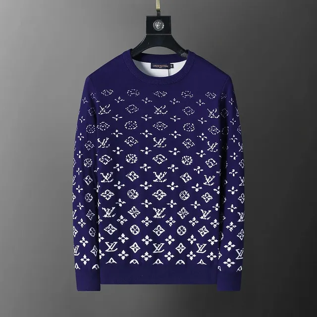 Louis Vuitton Monogram Knit Sweater All-Over Monogram