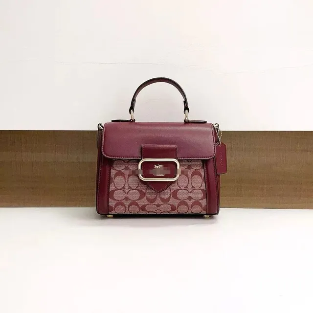 Coach Top-Handle Bag Signature Canvas