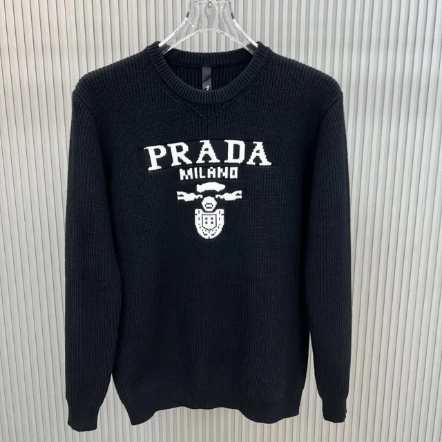 Knit Sweater PRADA MILANO Logo