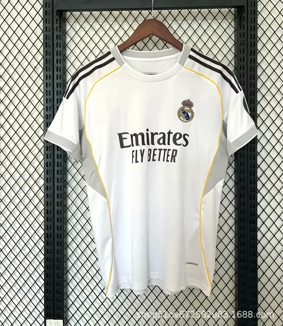 Adidas Real Madrid Home Jersey Emirates Fly Better
