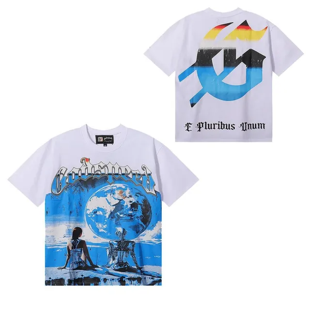 Graphic Tee Godspeed Earth Print