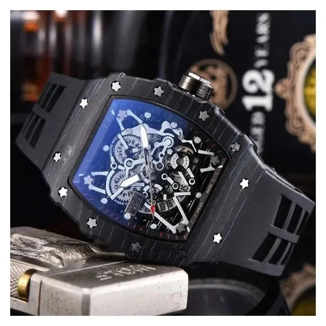 Richard Mille RM 011 Carbon Fiber Skeleton