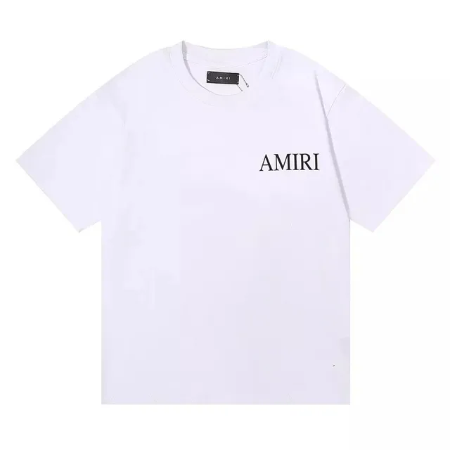 Amiri Logo Tee Black Logo