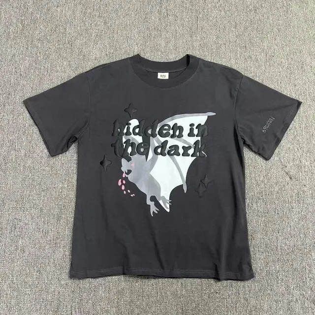 Broken Planet Hidden in the Dark Tee Bat Graphic