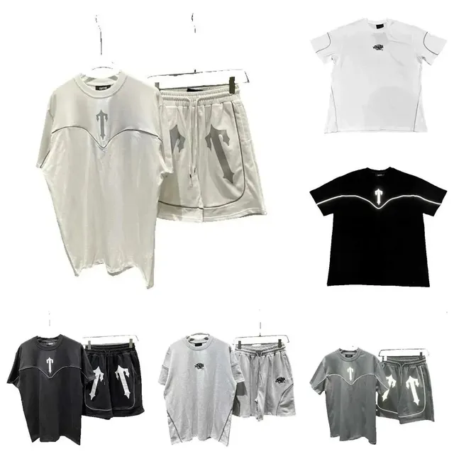 Trapstar T-Shirt and Shorts Set Travis Scott Logo