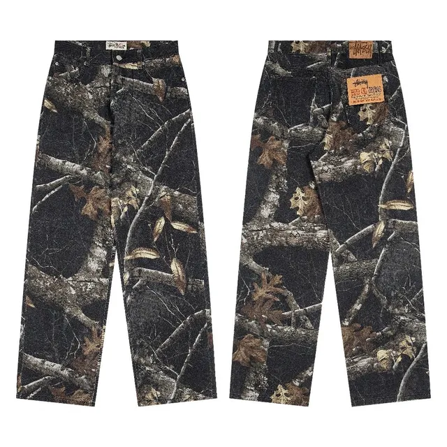 Stüssy Big Ol' Jeans Camouflage Print