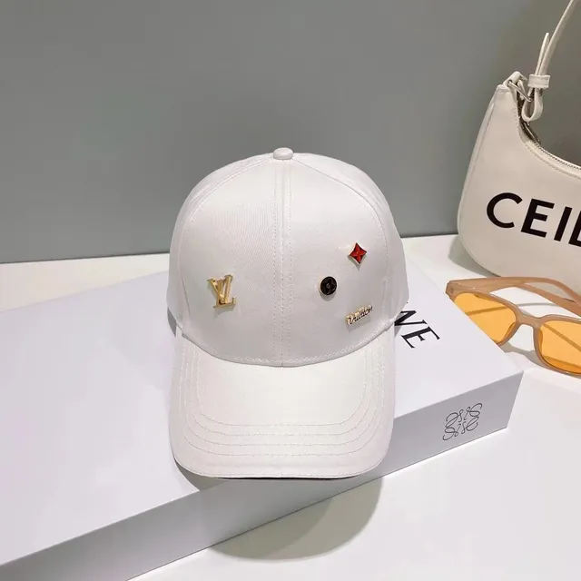 Louis Vuitton Baseball Cap Multi-Logo Embellished