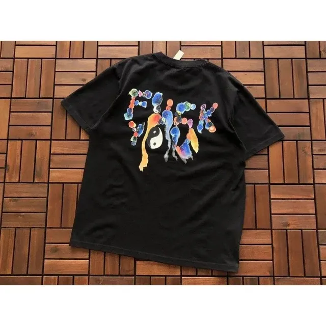 Supreme Graphic Tee Yin Yang Bubble Print