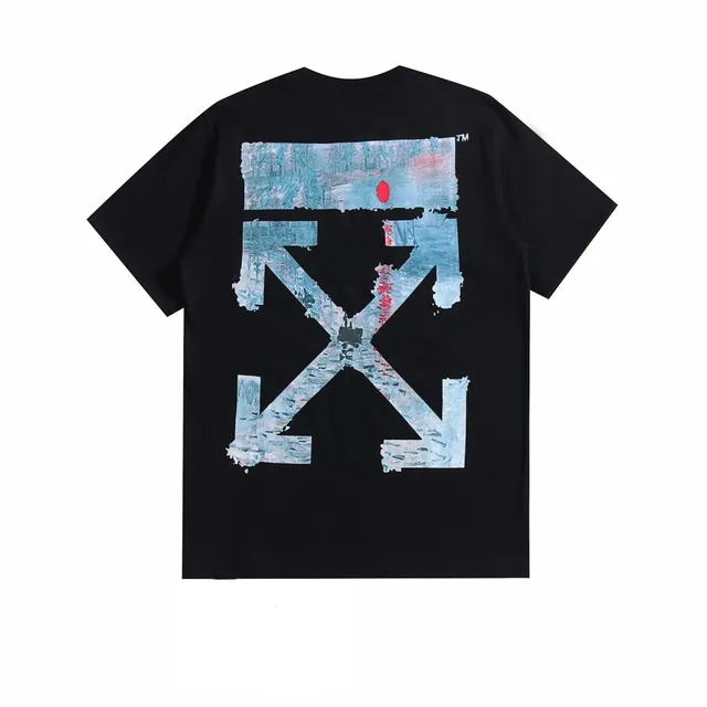 Off-White Arrow Graphic Tee Painted Arrow