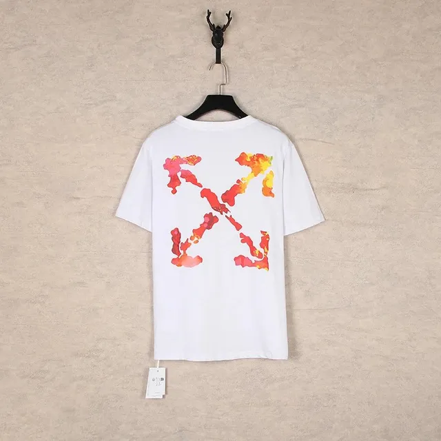 Off-White Arrow T-Shirt Flame Print