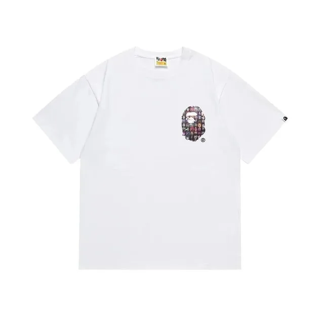 BAPE Ape Head Tee Multi-Logo Ape Head