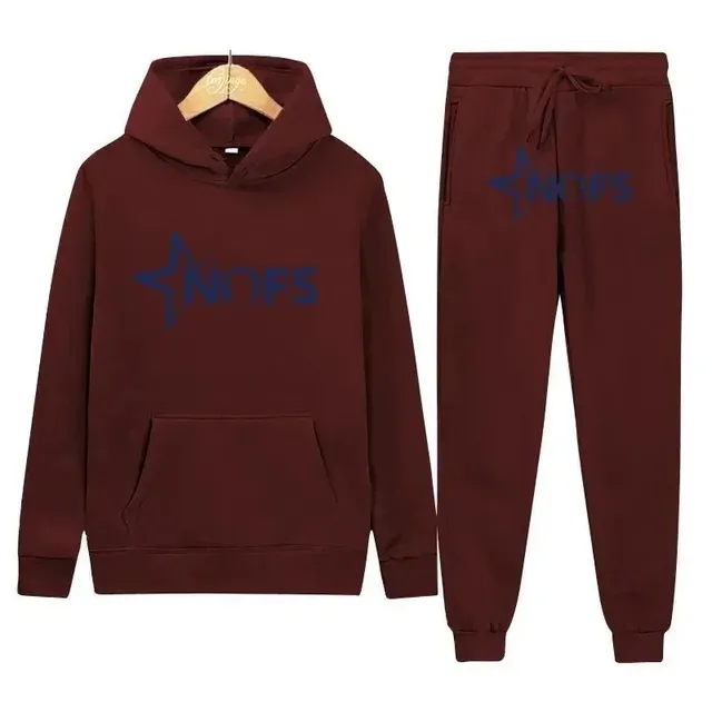 NOFS Hoodie and Joggers Set Star Logo