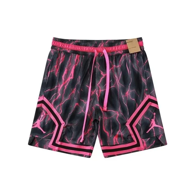 Jordan Basketball Shorts Lightning Print