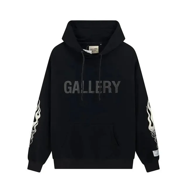 Gallery Dept. Hoodie Flame Sleeve