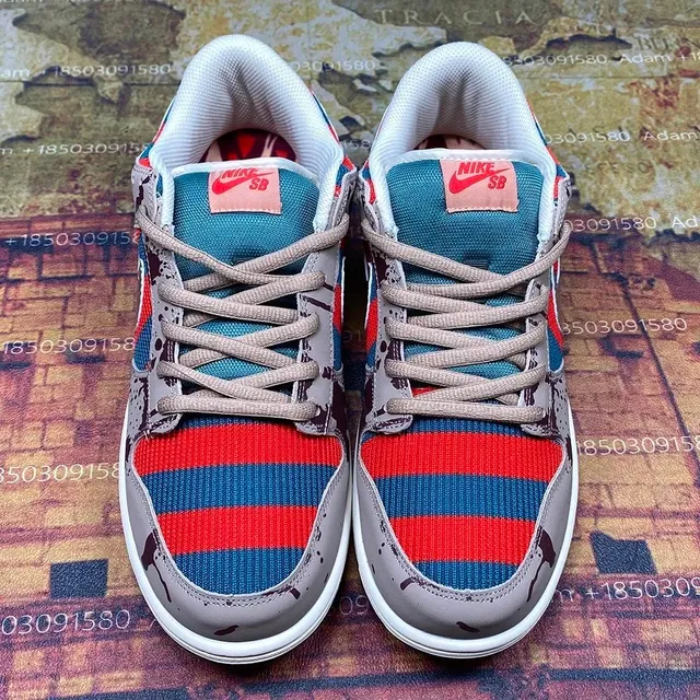 Nike SB Dunk Low Stripped Paint Splatter