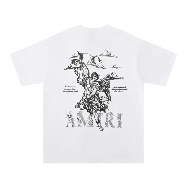 Amiri Graphic Tee Angel Print