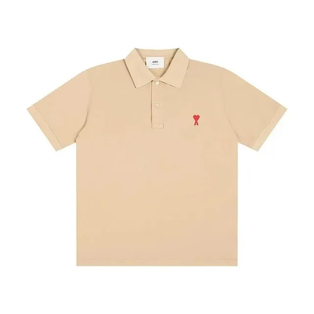 AMI Paris Polo Shirt Heart Logo