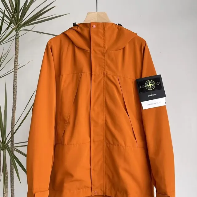 Stone Island Membrana 3L TC Jacket Solid Orange