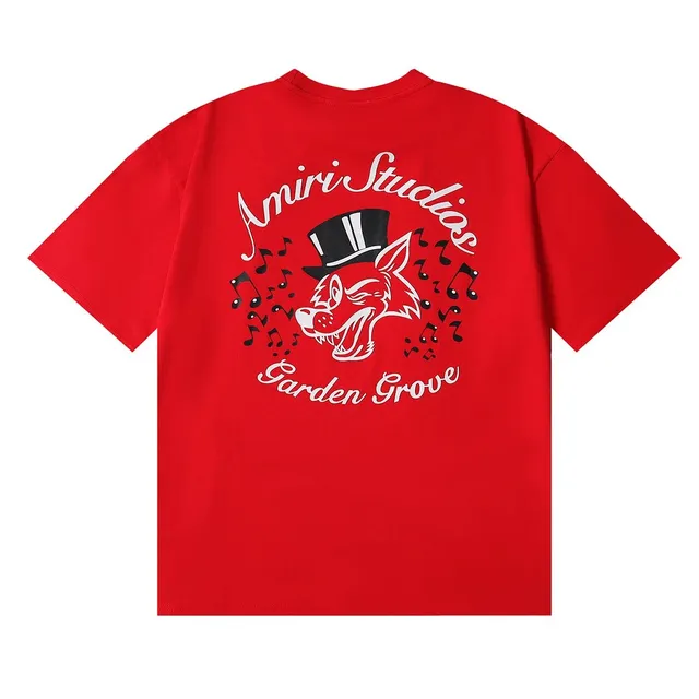 Amiri × Gallery Dept. Graphic Tee Garden Grove Wolf