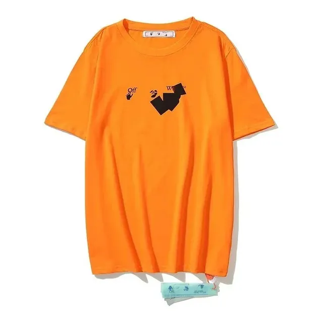 Off-White T-Shirt Industrial Logo Print