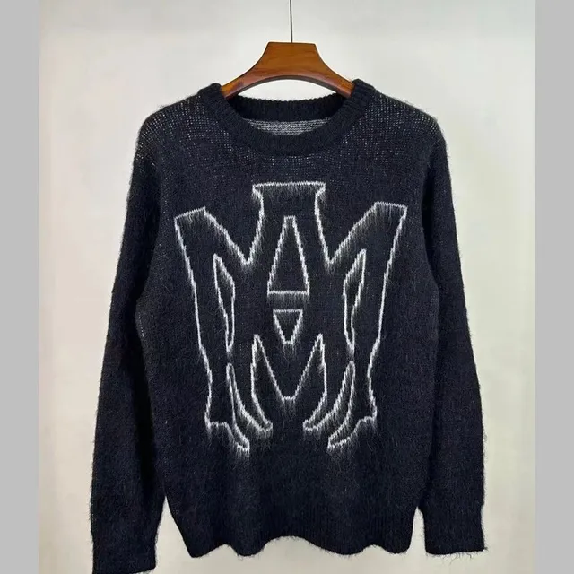 Amiri Knit Sweater Oversized Logo