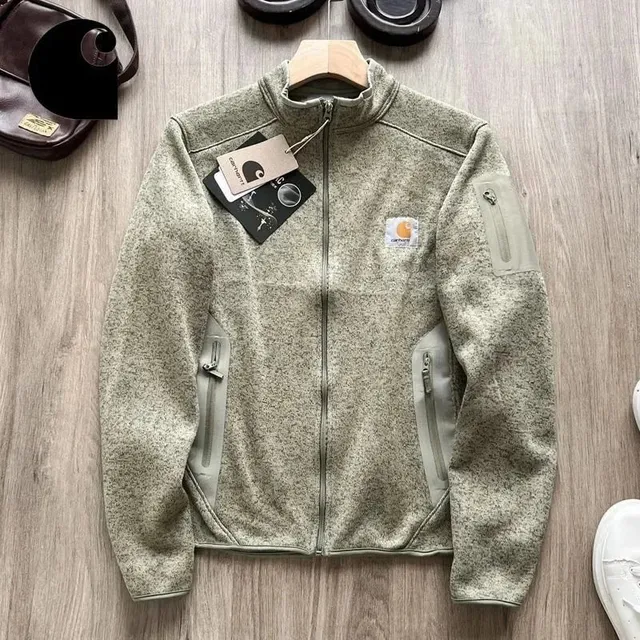 Carhartt Fleece Jacket Heathered Olive