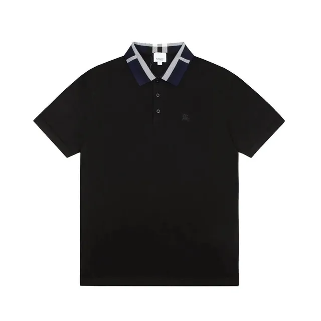 Burberry Polo Shirt Checkered Collar