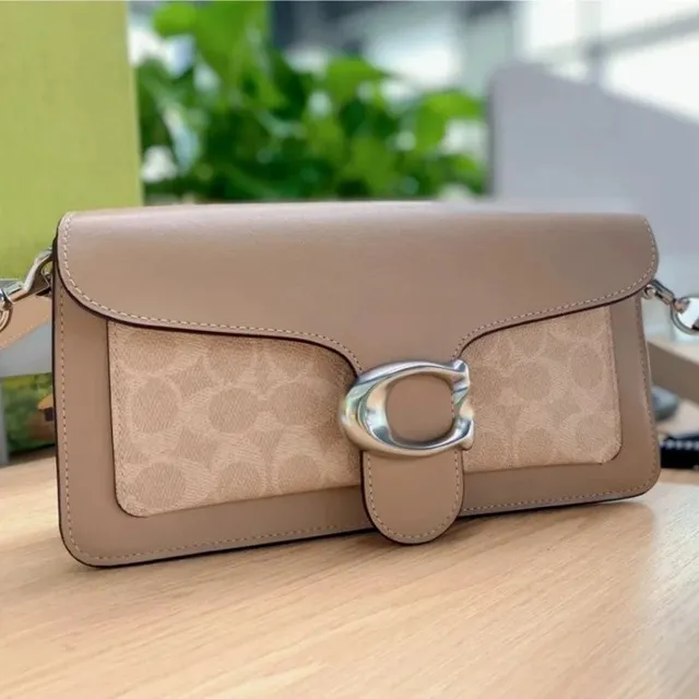 Coach Tabby Shoulder Bag Signature Canvas