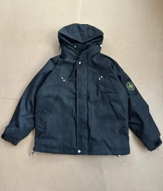 Stone Island Hooded Jacket Compass Badge