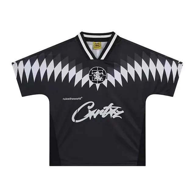 Corteiz V-Neck Jersey Diamond Pattern