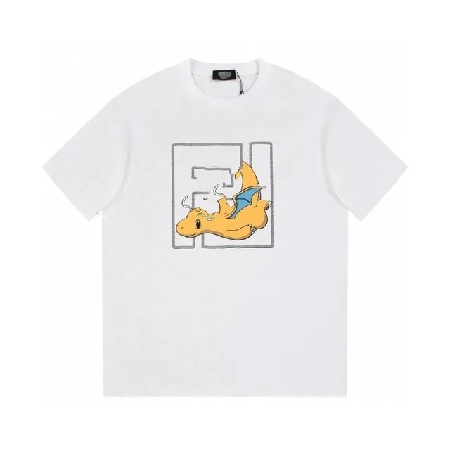 Fendi × Pokémon T-Shirt Charizard Graphic