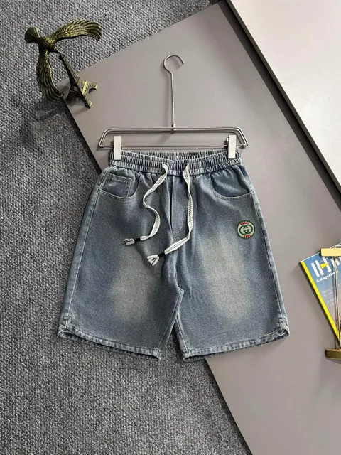 Gucci Denim Shorts GG Patch