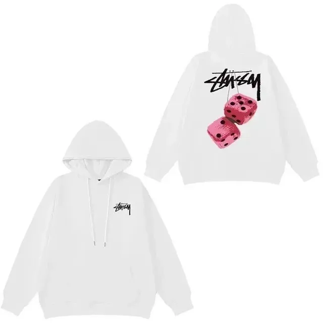 Stüssy Hooded Sweatshirt Dice Print