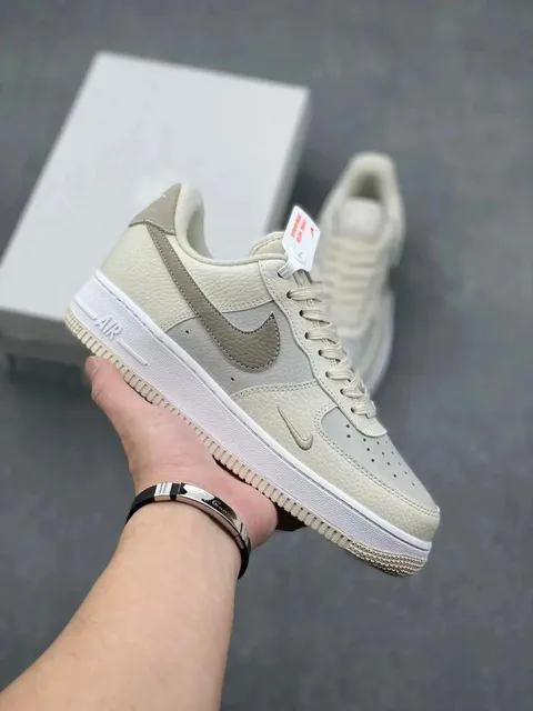 Nike Air Force 1 Low Beige Leather