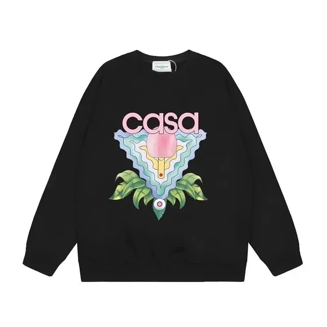 Casablanca Crewneck Sweatshirt Casa Graphic Print