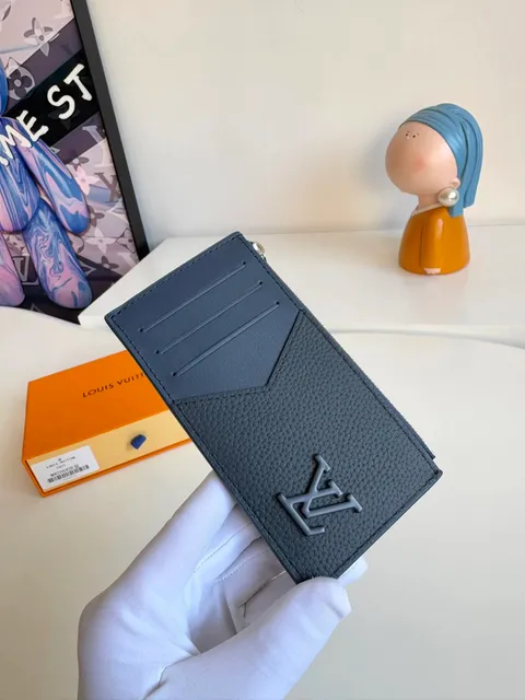 Louis Vuitton Card Holder Monogram Empreinte Navy