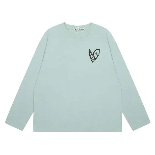 Acne Studios Long-Sleeve T-Shirt Heart Logo