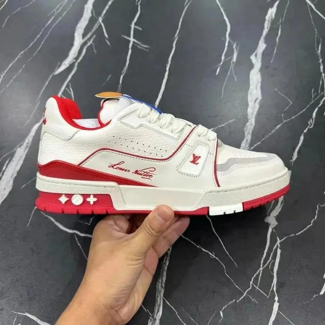 Louis Vuitton LV Trainer Signature Script