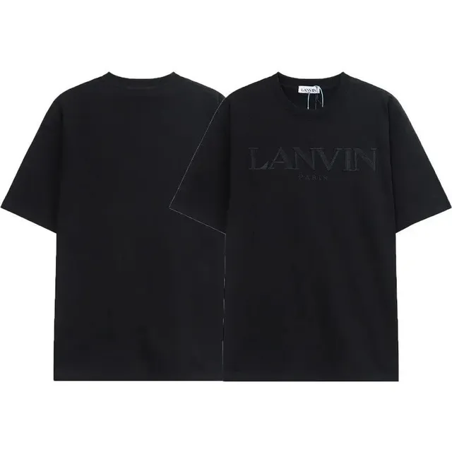Lanvin Logo T-Shirt Embroidered Logo
